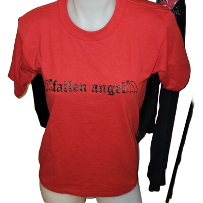 90s Deadstock Fallen Angel Hot Topic Mcbling Shirt