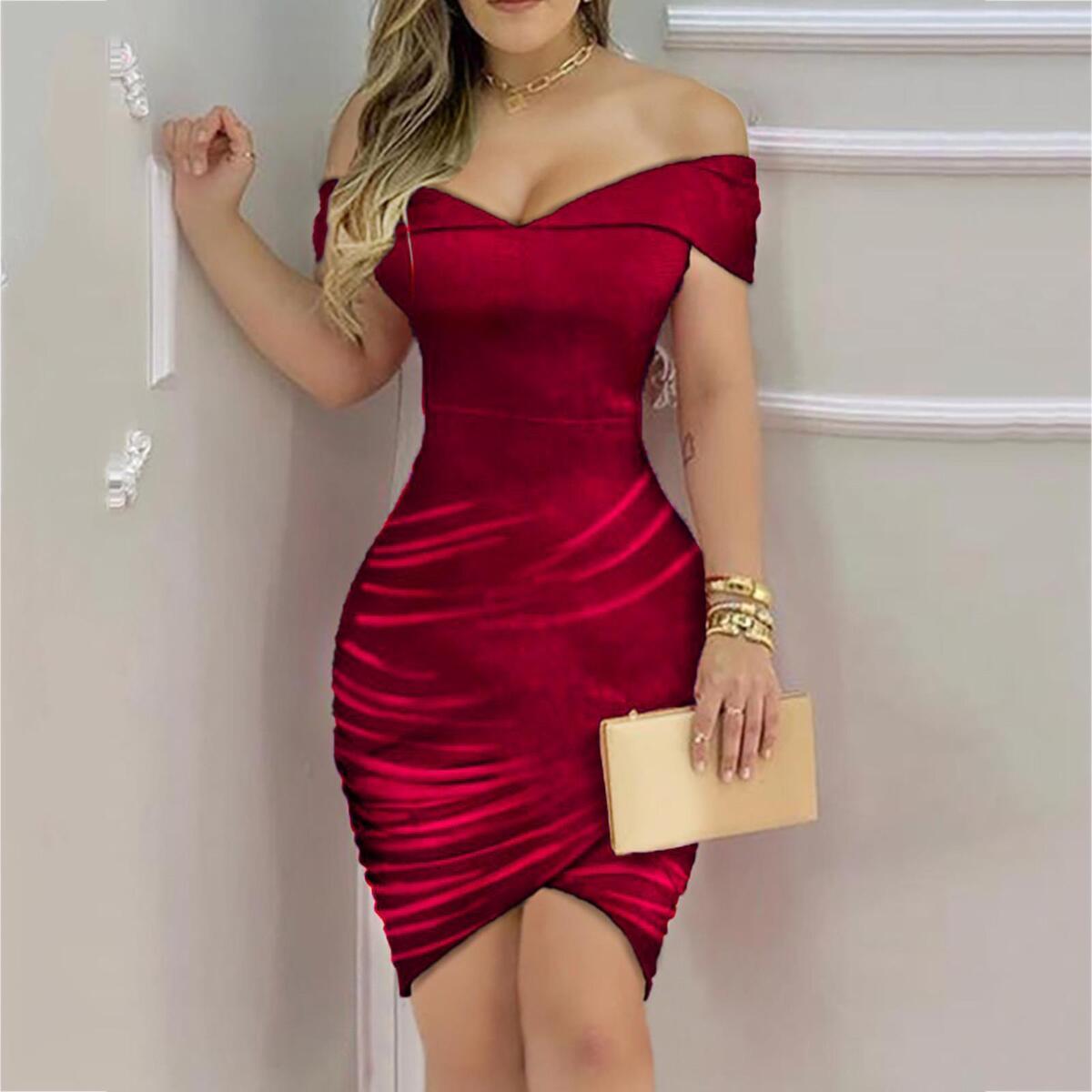 Vestidos De Fiesta Cortos Para Mujer Vestido Casuales Elegantes