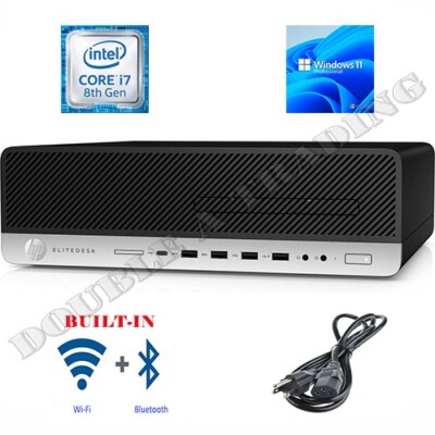 HP ELITEDESK 800 G4 SFF i7-8700 + up to 64GB RAM & 2*2TB SSD & 6TB 