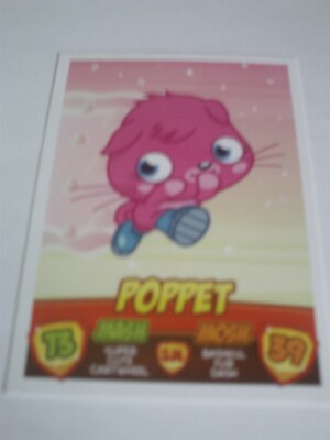 Moshi Monsters Mash Up Super Moshi Set 2 - ''Poppet'' Common Karte - Monster