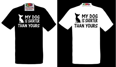 Chihuahua Hund T-Shirt kürzer