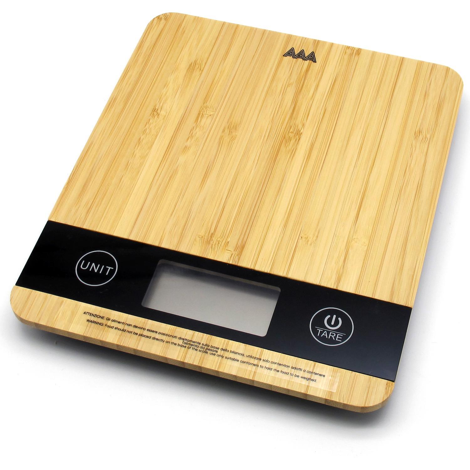 Bilancia Elettronica AAAmaze AMKS0001 Bamboo | Design d'Arredo