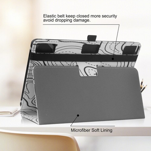 Étui Universel pour 10-11 Pouces Tablette Compatible Fire Max 11 2023 Coque a... - Photo 5/7