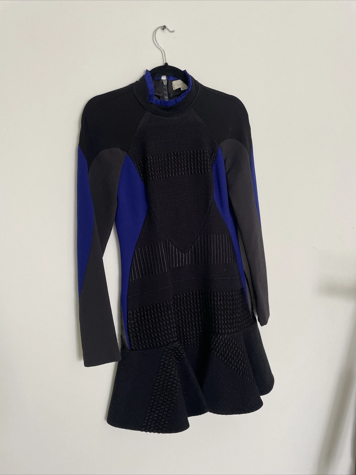 Stella McCartney — Stella McCartney Runaway Women Dress Size S Black Blue