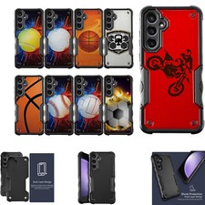 For Samsung Galaxy S24 DUAL TACTICAL Hybrid Two Piece Case Sport Case