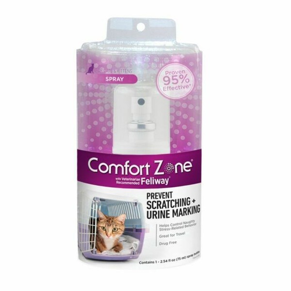 difference between feliway and comfort zone