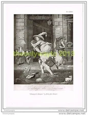 PASSAGE DU RUISSEAU BY PETIT, BOOK ILLUSTRATION (PRINT), c1905