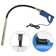 Electric Hand Held Concrete Vibrator Air Bubble Remover 800W Construction Tool