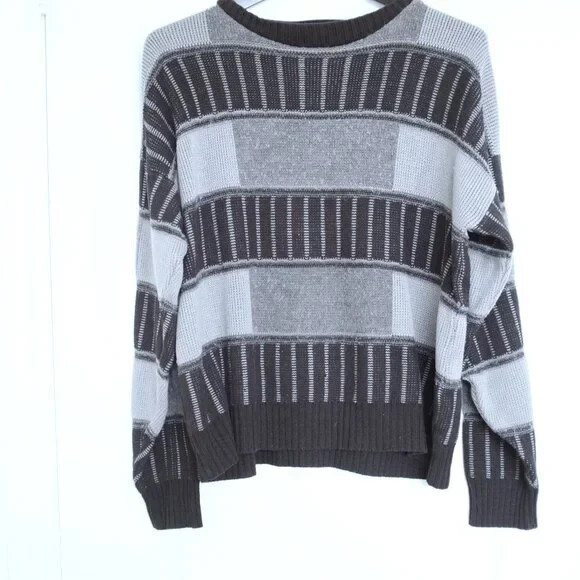 Vintage Randy River geometric pattern sweater XL … - image 1