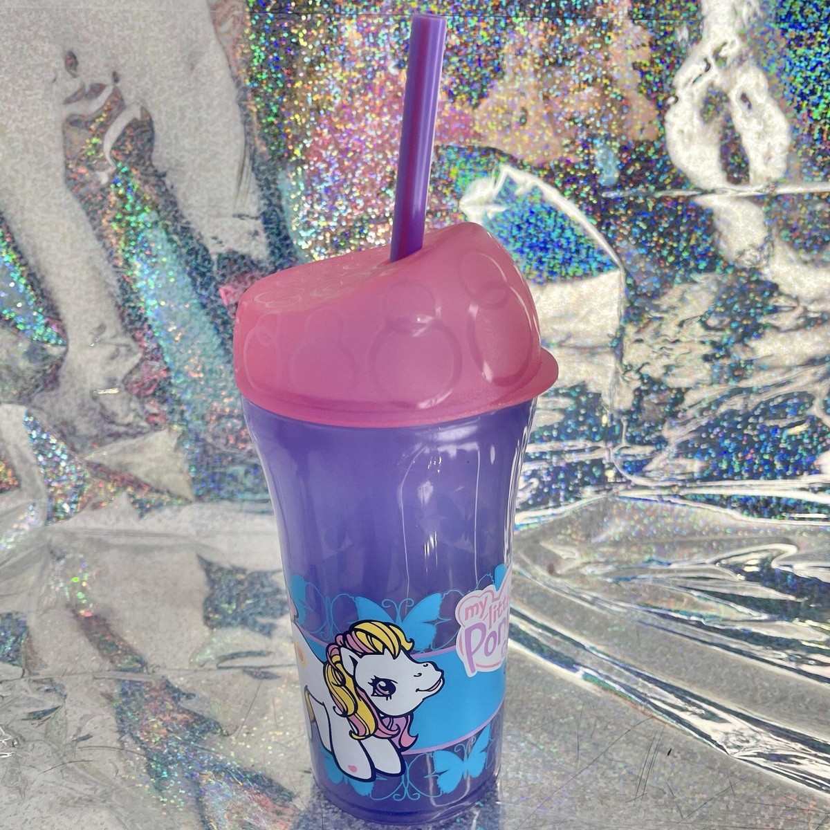 2006 My Little Pony Zak Designs Straw Cup Brand new MLP