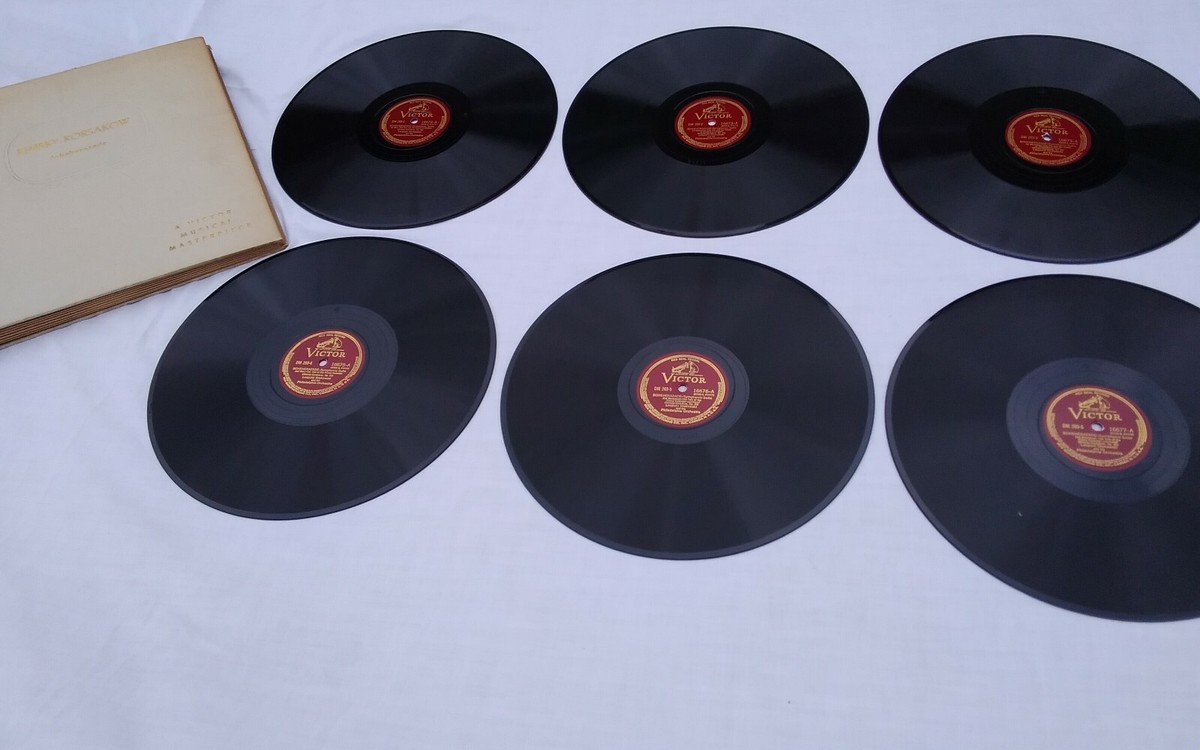 邦楽 Track's CD Rimsky-Korsakov 78rpm 12-inch Set Victor Records #DM-269