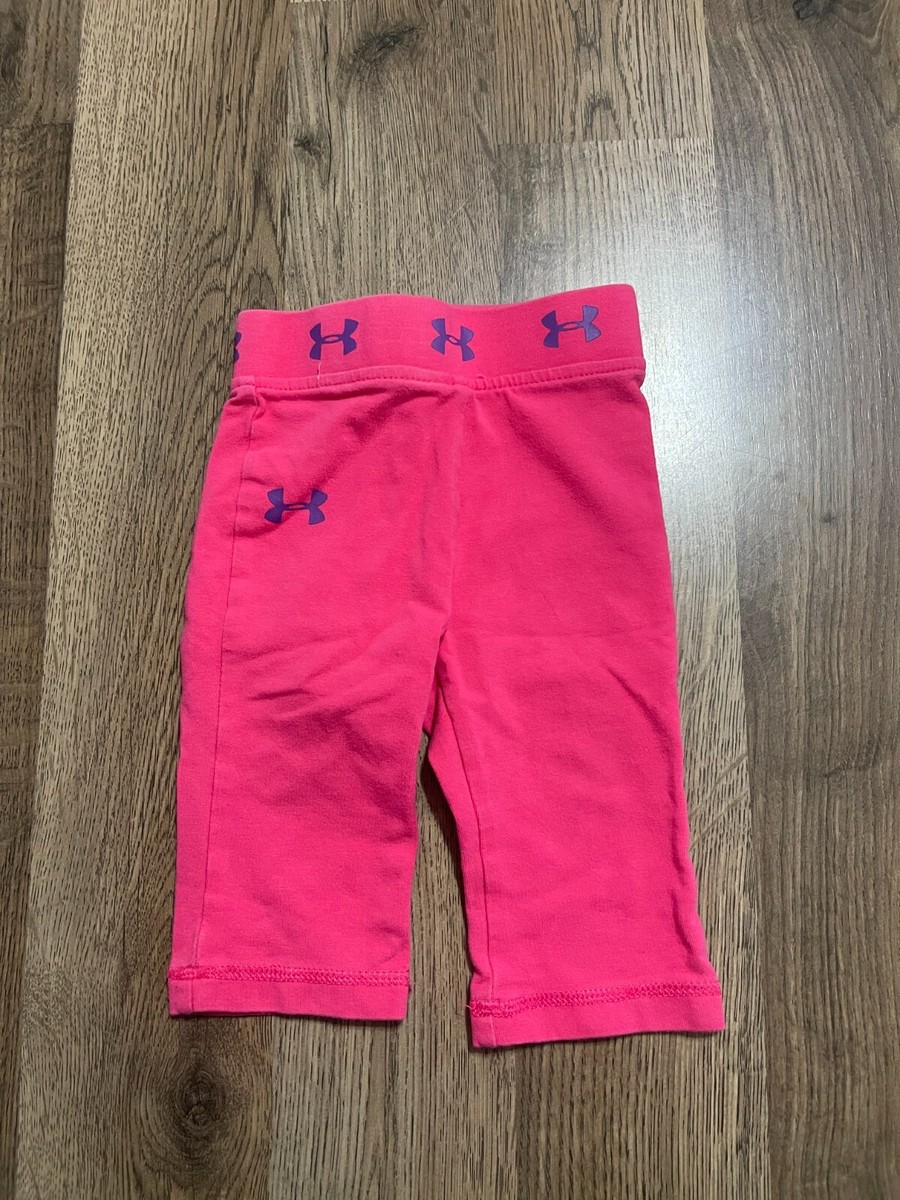 Under armour Pants, Baby Size 0/3M, Pink, Pull On, Straight