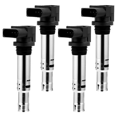 4x Zündspule Für SEAT IBIZA 3+4 VW POLO 9N 6R SKODA 1.2 036905100C 036905715A