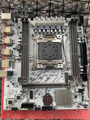 X99 PR8 White Motherboard LGA 2011-3 DDR3 DIMM NVMe/SATA M.2 SATA 2.0 PCIe 3.0