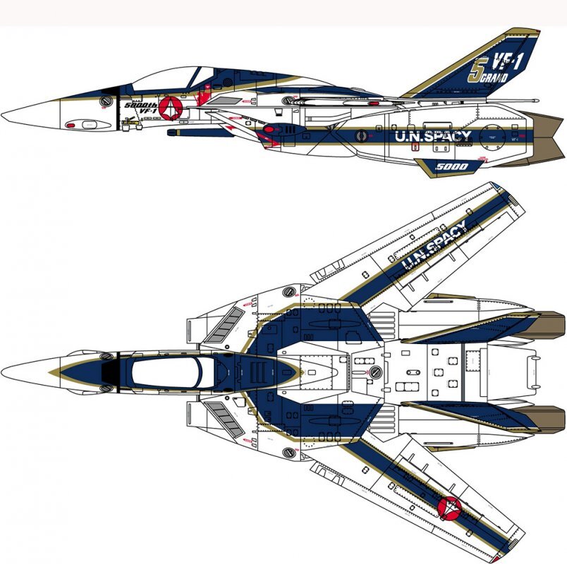 Macross Robotech VF-1A Valkyrie 5000 Commemorative 1/48 Kit ⭐US SELLER 11MHA40