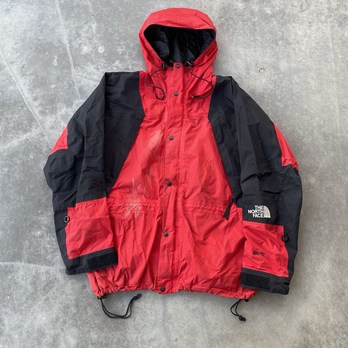 Vintage 90s The North Face Mountain Gore Tex Red Rain Jacket Vintage 90s The North Face Mountain Gore Tex Red Rain Jacket