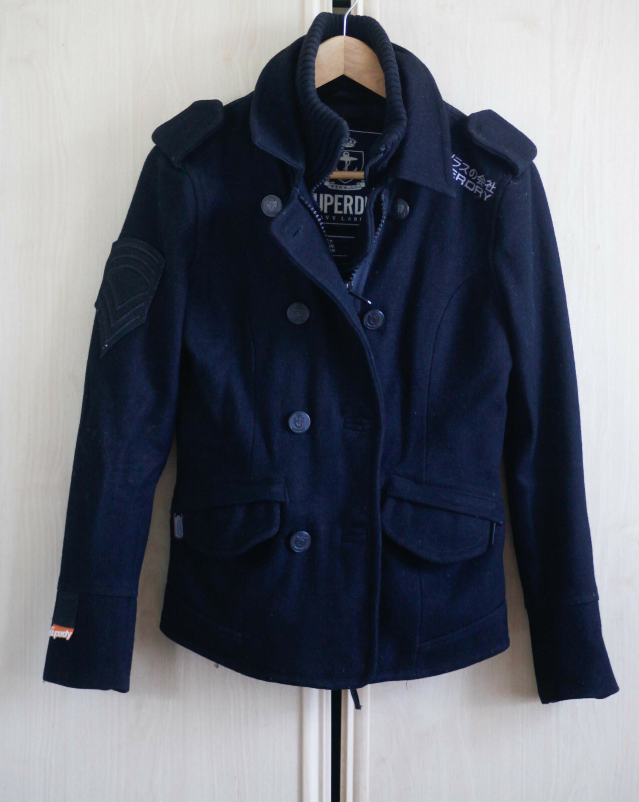 Superdry Ladies Pea Coat Jacket