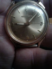 BULOVA ACCUTRON M7,10K gf (bezel and case)flat back time setter.1967, B84966.