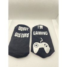 "Do Not Disturb, I'm Gaming" Socks for Men, Young Men, Boys, Women, Husbands