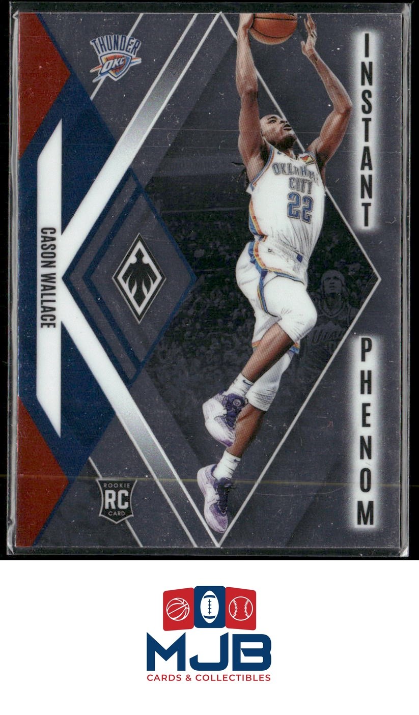 2023-24 Panini Phoenix Cason Wallace Instant Phenom Rookie #7 Thunder