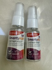 Catnip Mist Spray for Cats  Kittens Safe for Pets 0.5 Fl Oz Lot Of 2