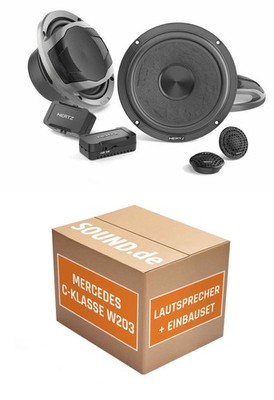 Lautsprecher vorne Hertz CK 165L für Mercedes C-Klasse W 203 + T-Modell/Kombi | 