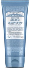 DR BRONNER  S UNSCENTED ORGANIC SHAVING CREAM 7 Oz
