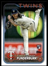 2024 Topps Kody Funderburk Rookie Minnesota Twins #538
