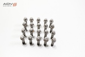 2018 - 2021 MERCEDES GLC63 AMG C253 WHEEL RIM LUG NUT BOLT BOLTS OEM -SET OF 20-