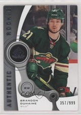 2021 Upper Deck SP Game Used 2005-06 Retro Rookies 357/999 Brandon Duhaime z6b