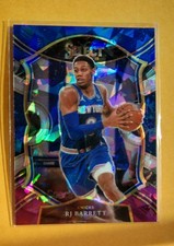 2020-21 Panini Select - Concourse RJ Barrett #40 Blue White Purple Cracked...