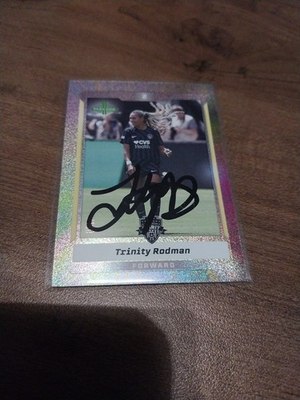 #ad #ad Trinity Rodman Signed IP 2025 Parkside 100 Autographed USWNT Washington Spirit $151.99
