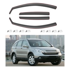 For Honda CRV MK3 5 Door SUV 2007-2012 Wind Deflectors Tinted Guard UK