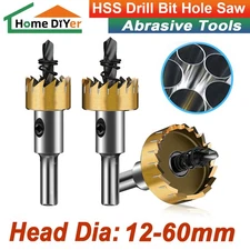 12-60mm M35 HSS Hole Opener Drill Bit Hole Saw For Stainless Steel Metal Cutter