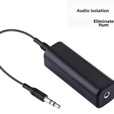 Home Stereo Ground Loop Isolator für 3,5 mm AUX-Eingang zur Reduzierung von Bru