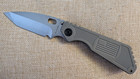 Strider SMF Magnacut Tanto * American Flag Engraved Aluminum show side — photo 2