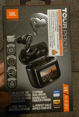 JBL - Tour Pro 3 True Wireless Noise Cancelling Earbuds 2024 Black Sealed