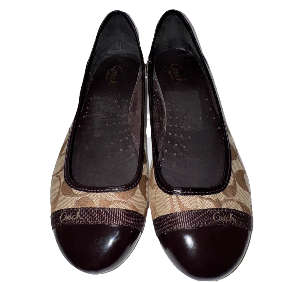Coach Cecile Mujer Marrón Ballet Pisos Clásicos Coach Mujer’s Talla 11 Foto 2 de 4
