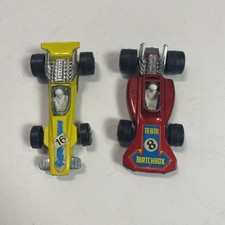 Matchbox 1/64 Vintage Mixed Lot Of 2 Super Fast-Formula 1