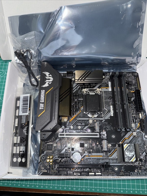 ASUS TUF GAMING B460M-PLUS LGA 1200 Intel DDR4 10th Gen B460 Motherboard