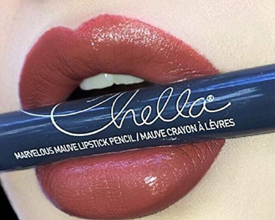 Chella Lipstick Pencil ~ Marvelous Mauve ~ .10oz ~ NEW/SEALED
