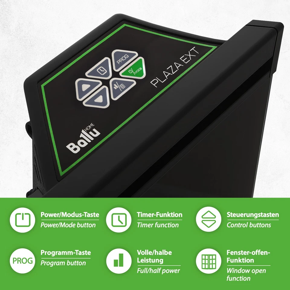 Konvektor Frostwächter Heizgerät Elektroheizer Radiator Heizung Heizlüfter 2000W - Bild 4 von 4