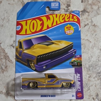  2026 Hot Wheels Bounce N Bass #17/250 Layin  Low #1/5-Case A 