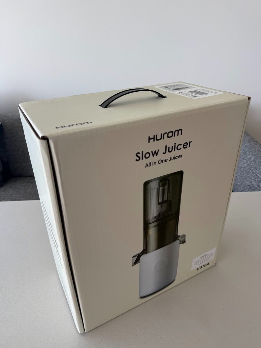 Hurom H310A Compact Easy Clean Slow Juicer - Color: Charcoal/Matte
