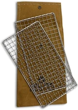 Battlbox Bushcraft Grill Stainless Steel Campfire Cooking Grate (2-Pack)