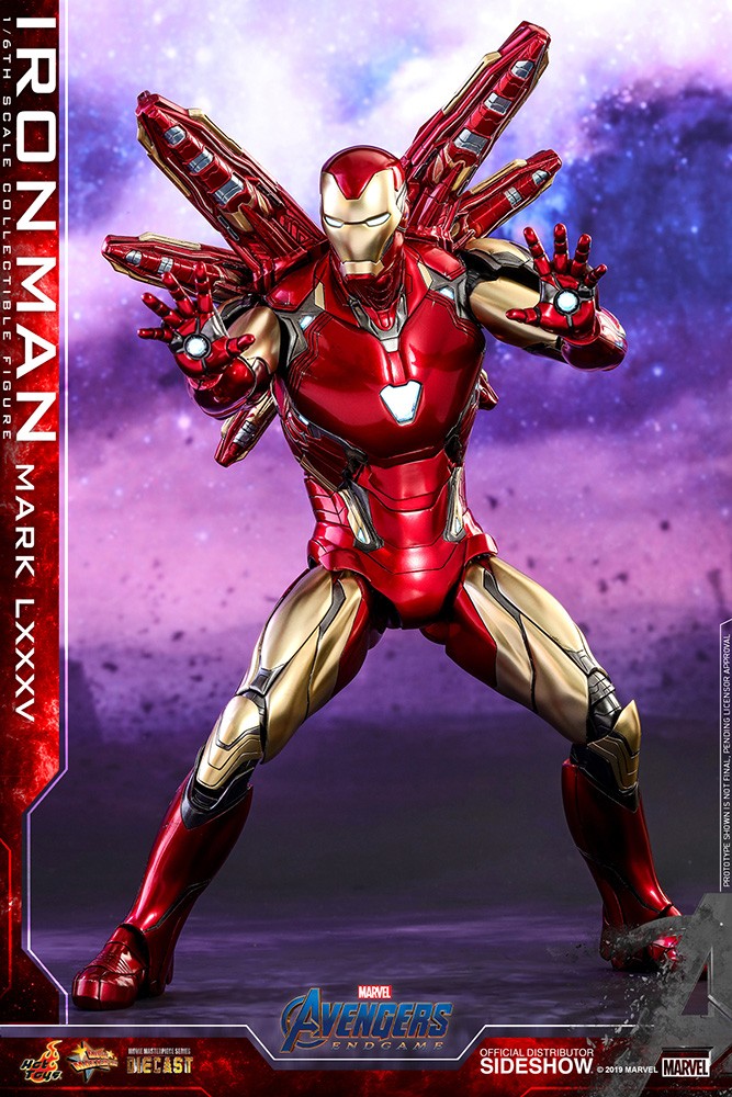 Avengers Endgame Figure 1/6 Scale Iron Man Mark LXXXV Hot Toys New