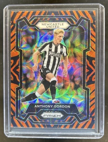 2023-24 Panini Prizm Premier League Anthony Gordon Choice Tiger Stripe #62