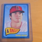 Topps Gallery 2019 Shohei Ohtani Heritage Blue Parallel #HT-2 /99 Angels Card