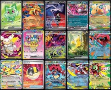 Lotto 100 carte Pokémon in italiano, DIVERSE + 2 ULTRA RARE + REVERSE/HOLO