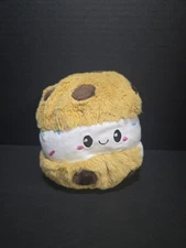 Squishable Ice Cream Sandwich Chocolate Chip Cookies Plush